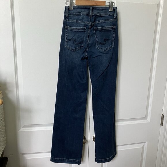 Silver Jeans Co Avery Trouser Womens 27 Bootcut Blue Stretch Denim Y2K - Picture 3 of 13